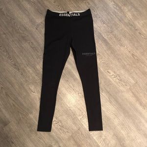 Fear Of God ESSENTIALS Black Leggings